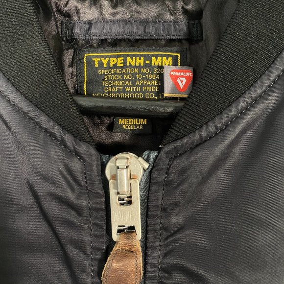 NEIGHBORHOOD L-2D Jacket Black/Brown Size M - Picture 3 of 8